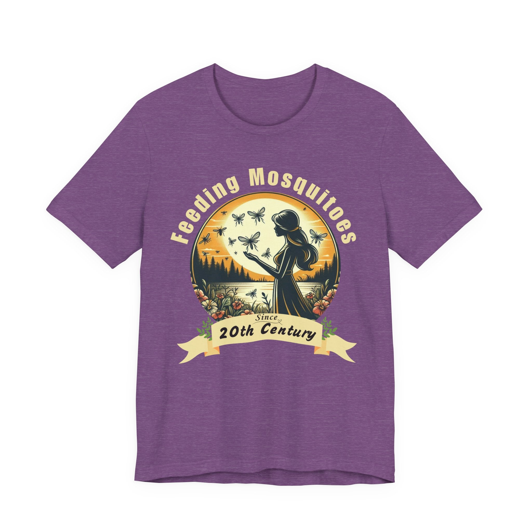 Feeding Mosquitoes Funny Hiking T-Shirt