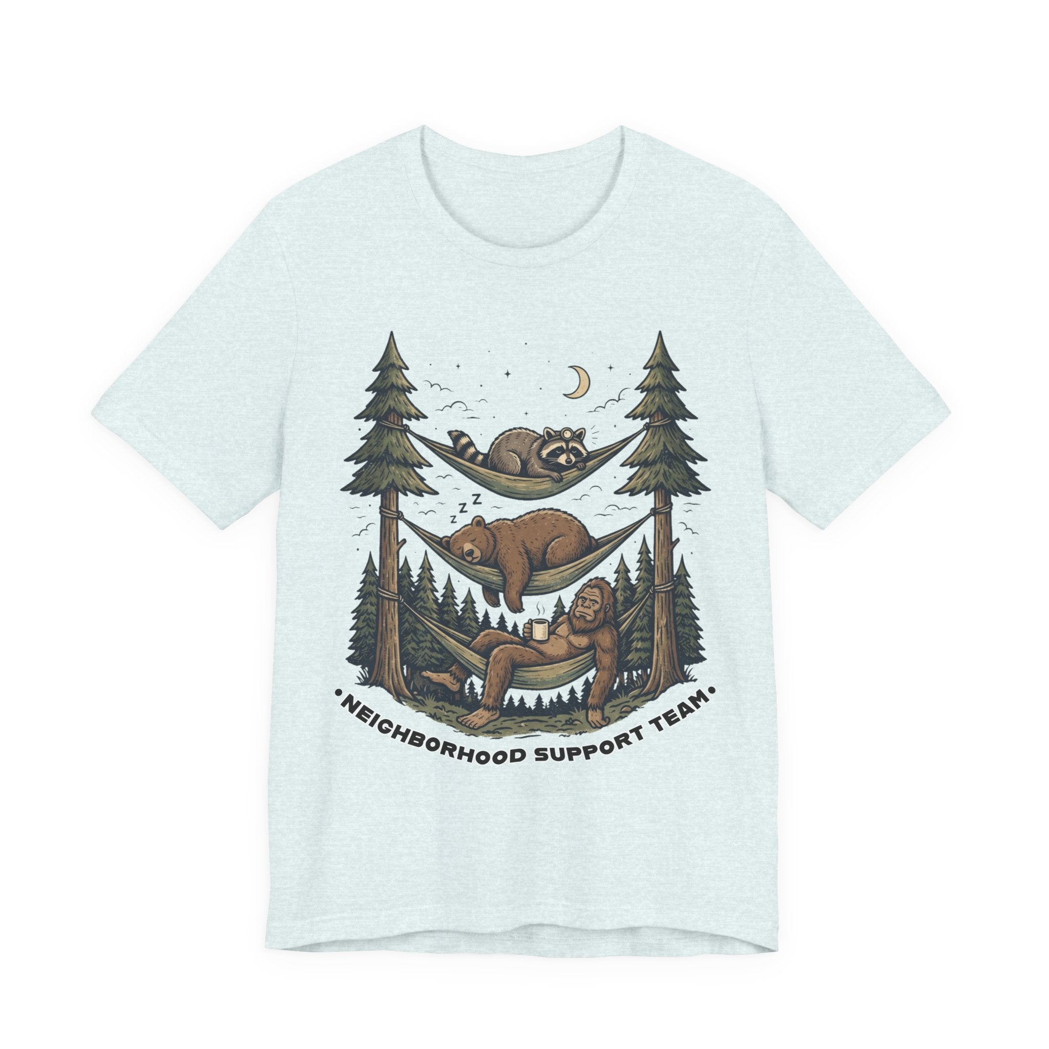 Cute Animal Neighborhood Support T-Shirt