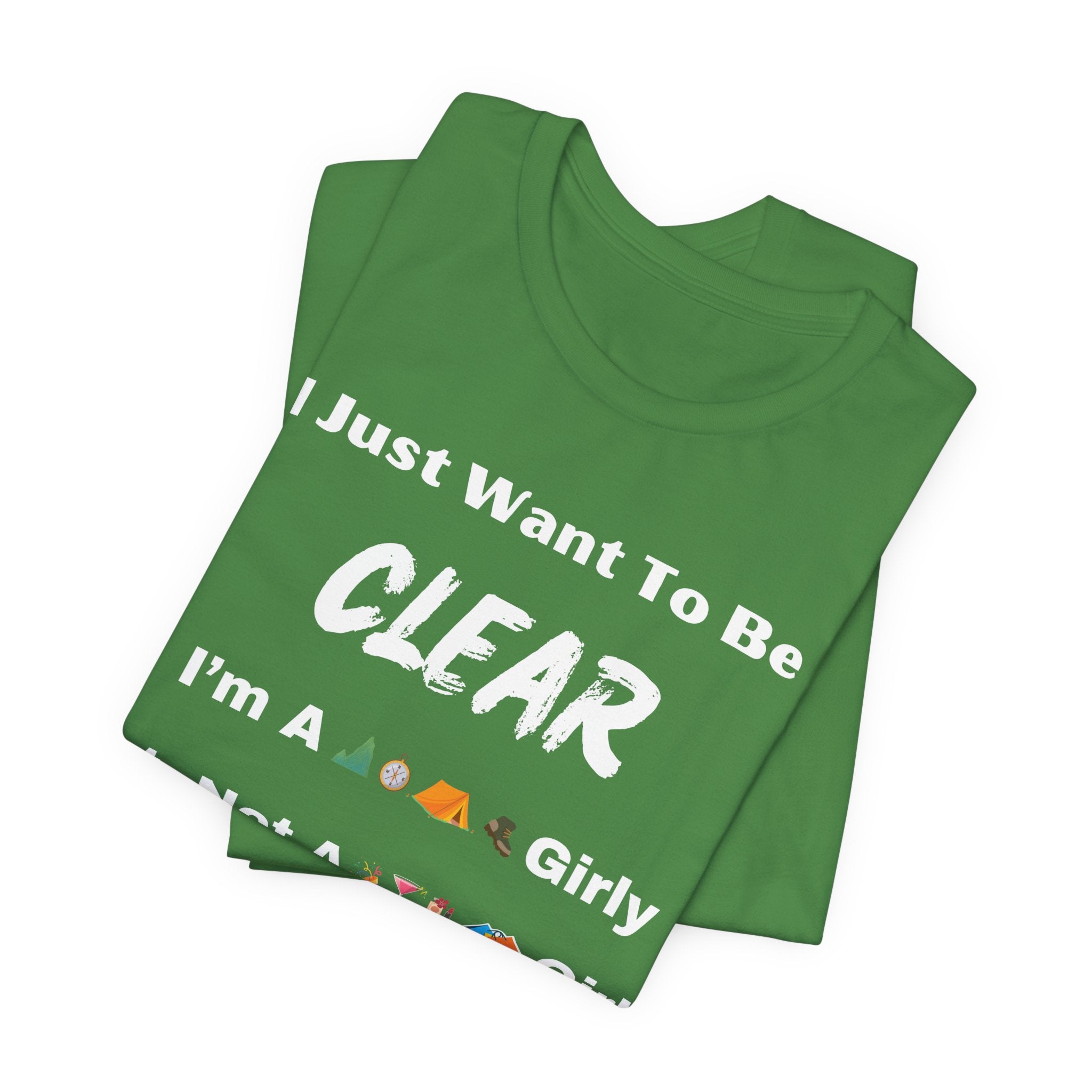 Just Want To Be CLEAR Hiking T-Shirt