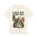Clock Out, Camp Out T-Shirt