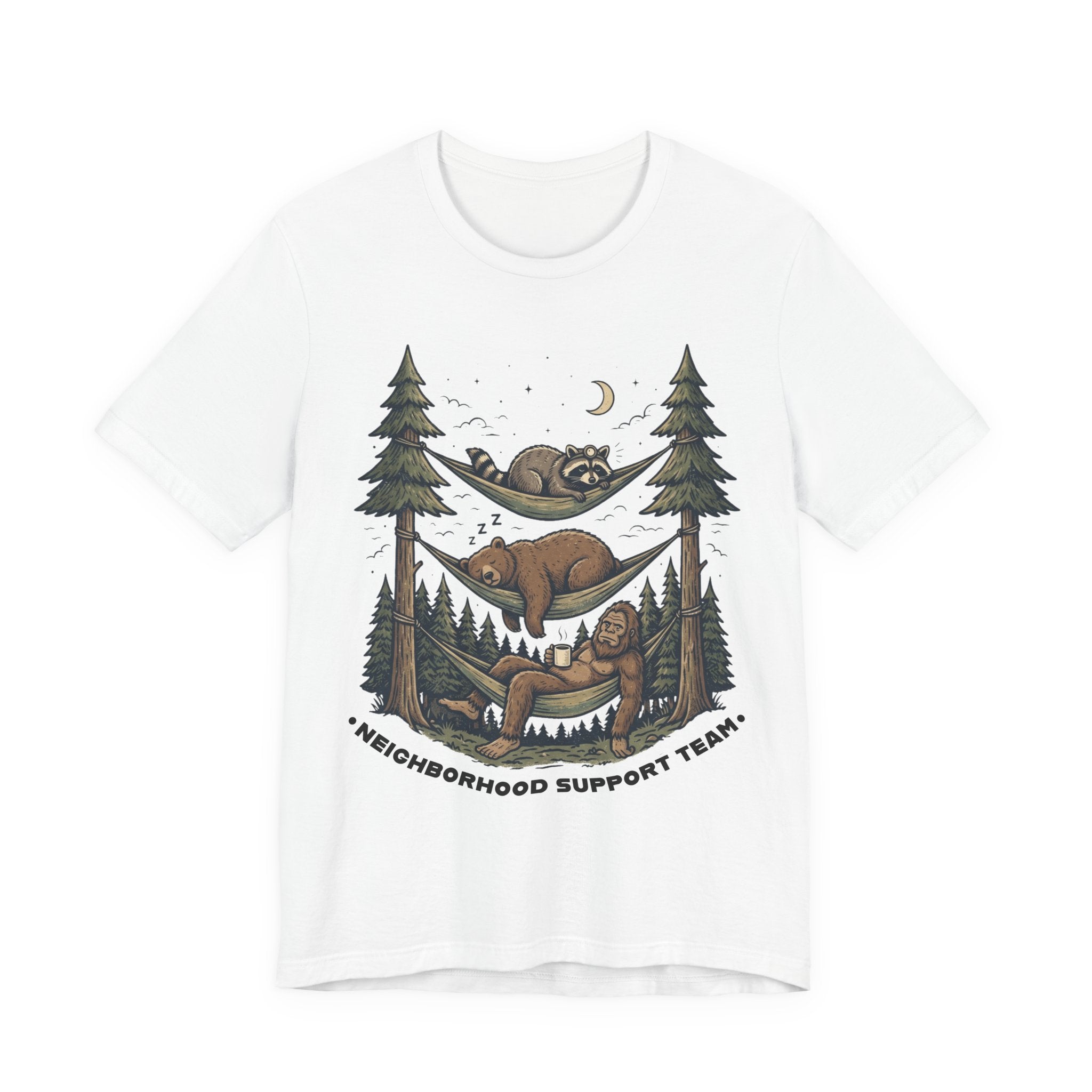 Cute Animal Neighborhood Support T-Shirt