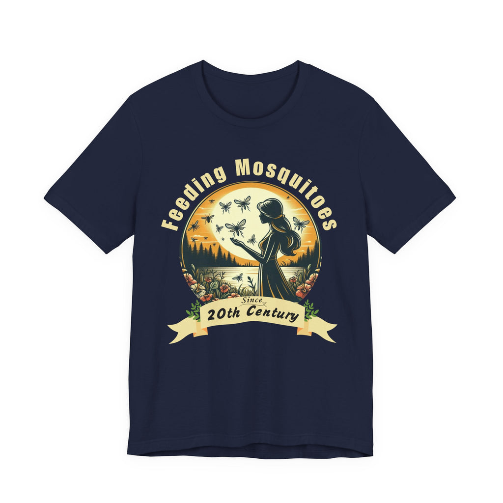 Feeding Mosquitoes Funny Hiking T-Shirt