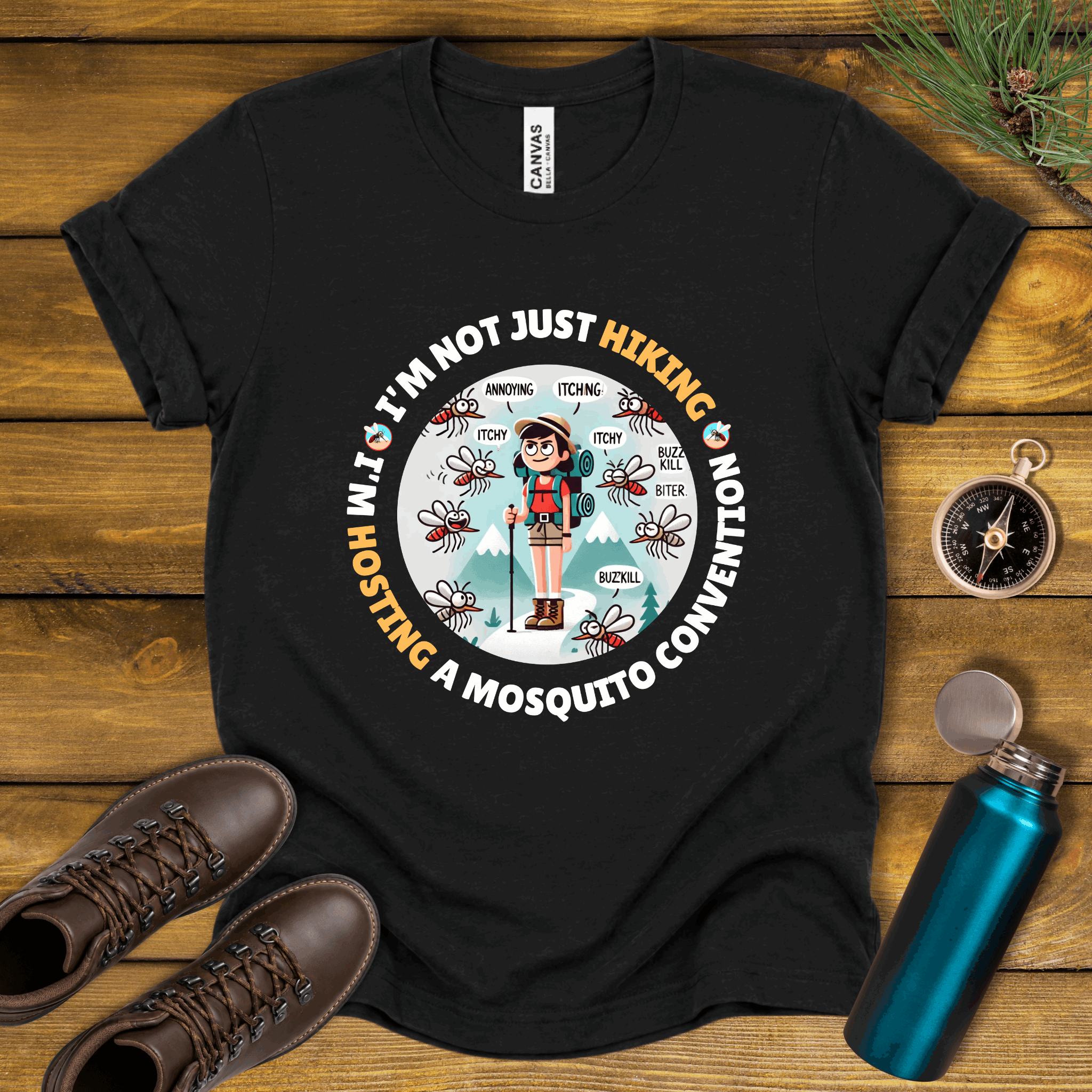 Mosquito Convention Funny T-Shirt