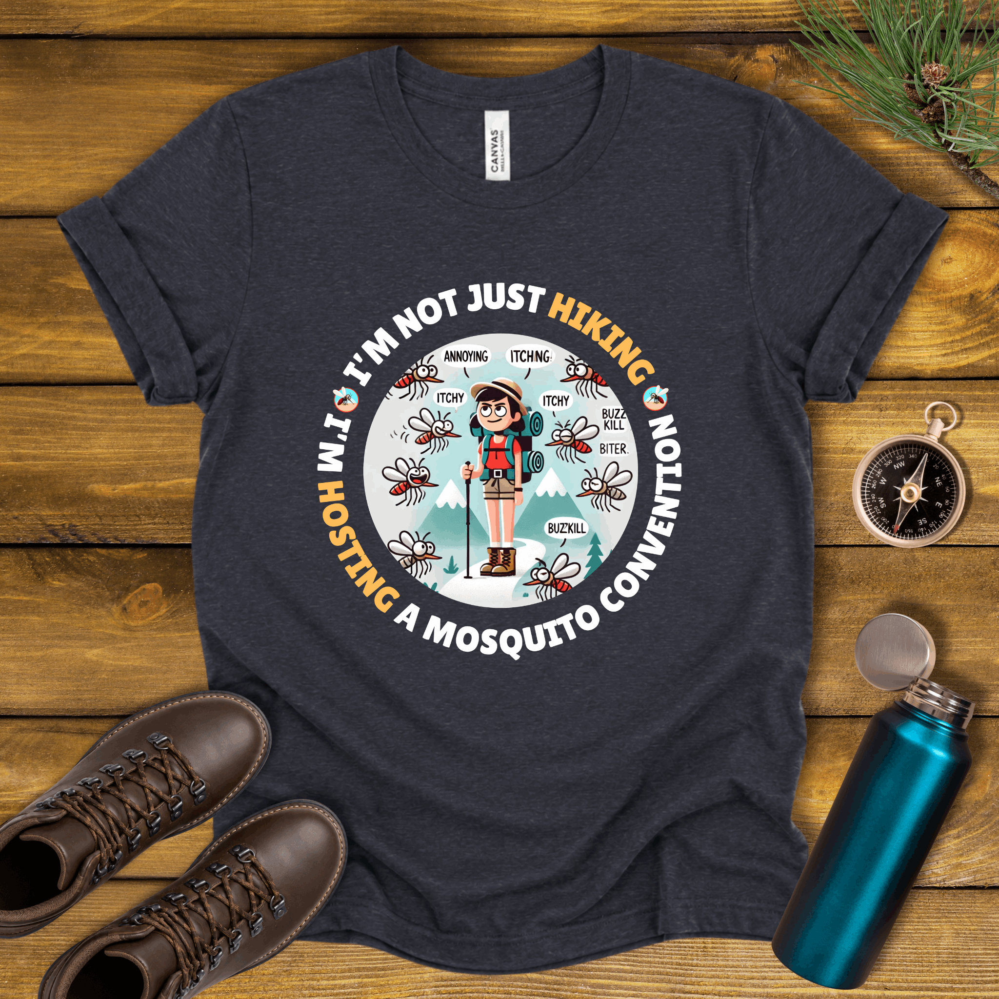 Mosquito Convention Funny T-Shirt