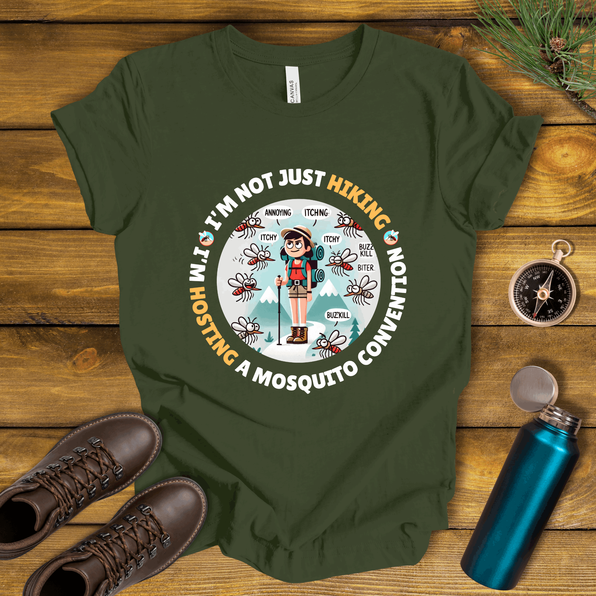 Mosquito Convention Funny T-Shirt