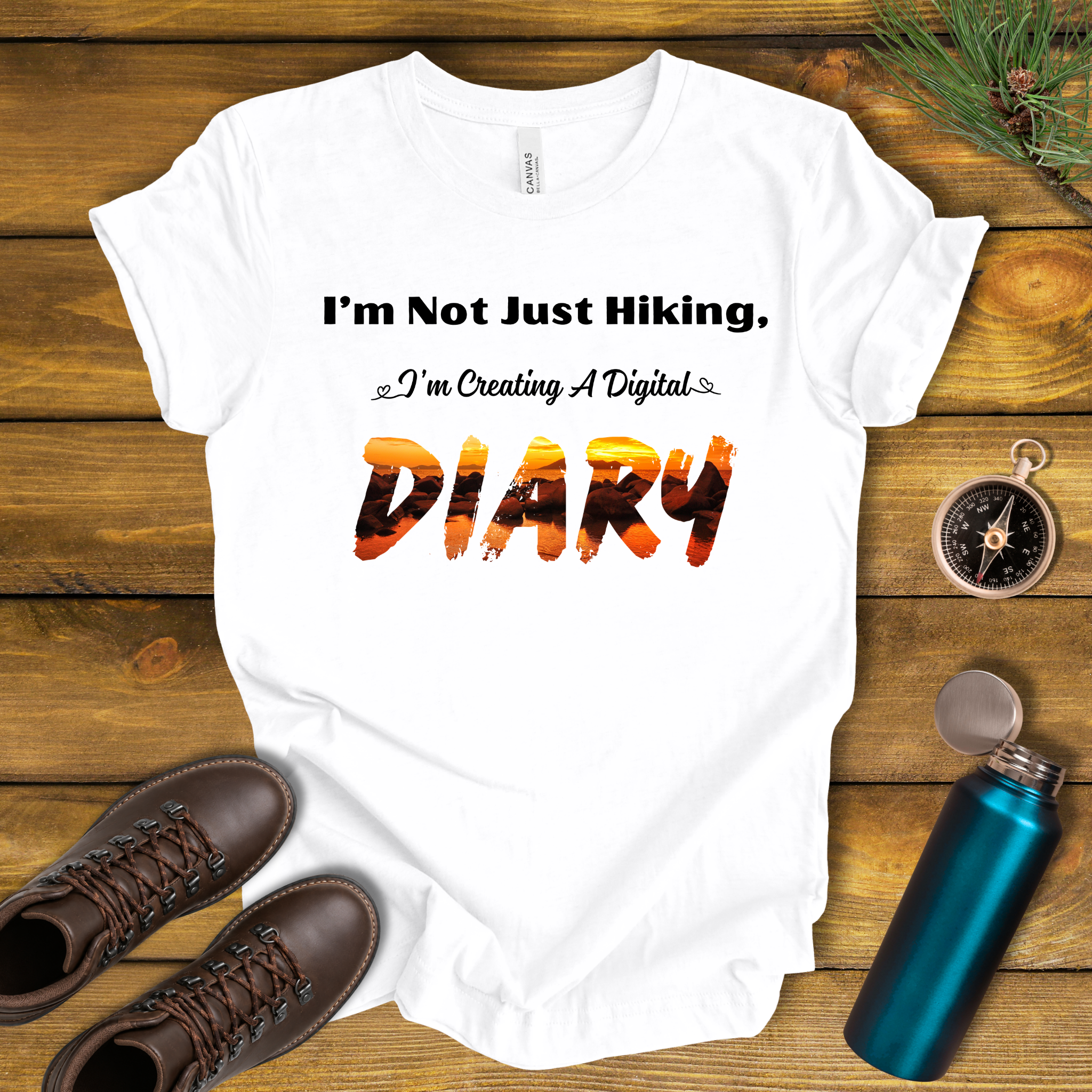 Creating A Digital Diary T-Shirt