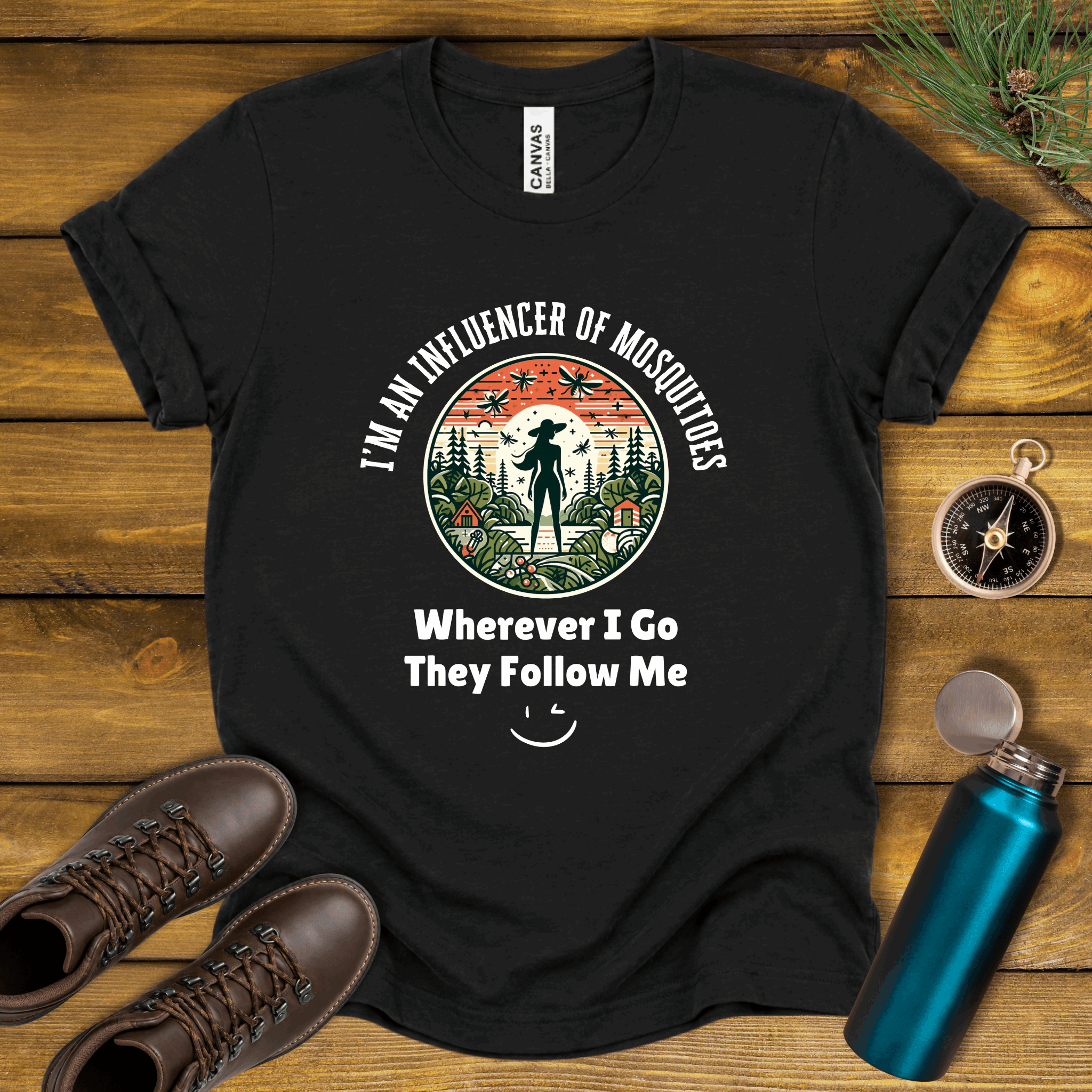 Influencer of Mosquitoes Funny T-Shirt