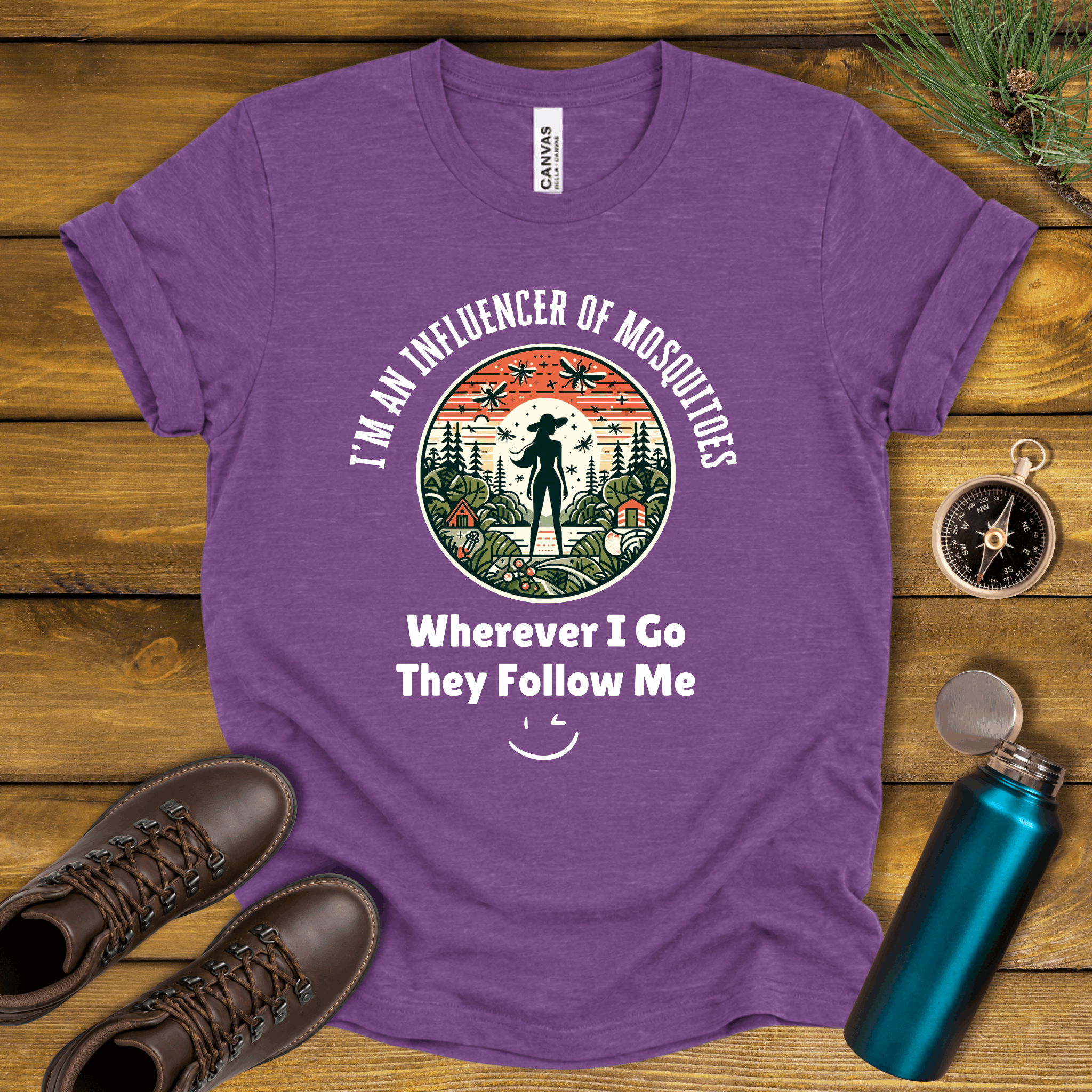 Influencer of Mosquitoes Funny T-Shirt