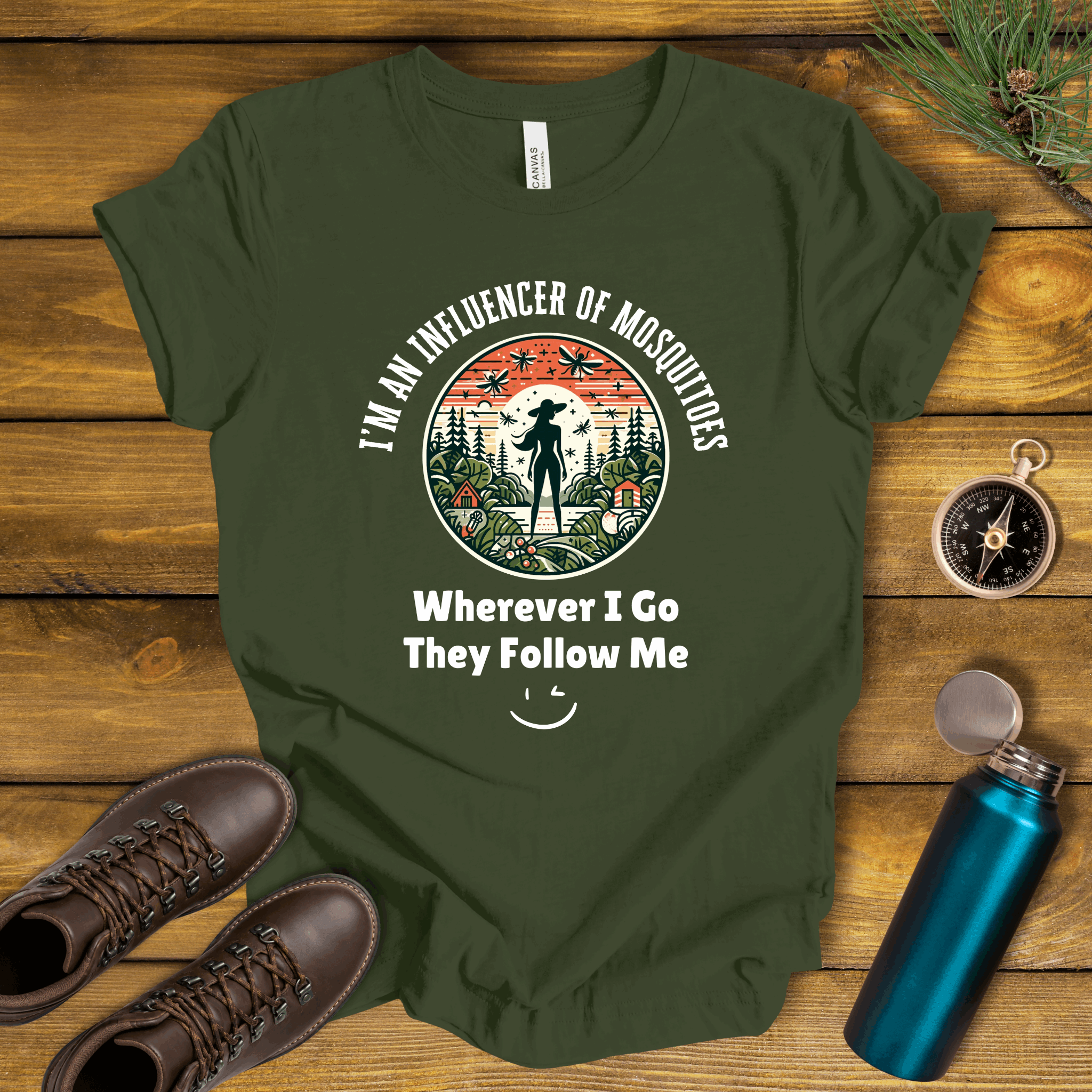 Influencer of Mosquitoes Funny T-Shirt