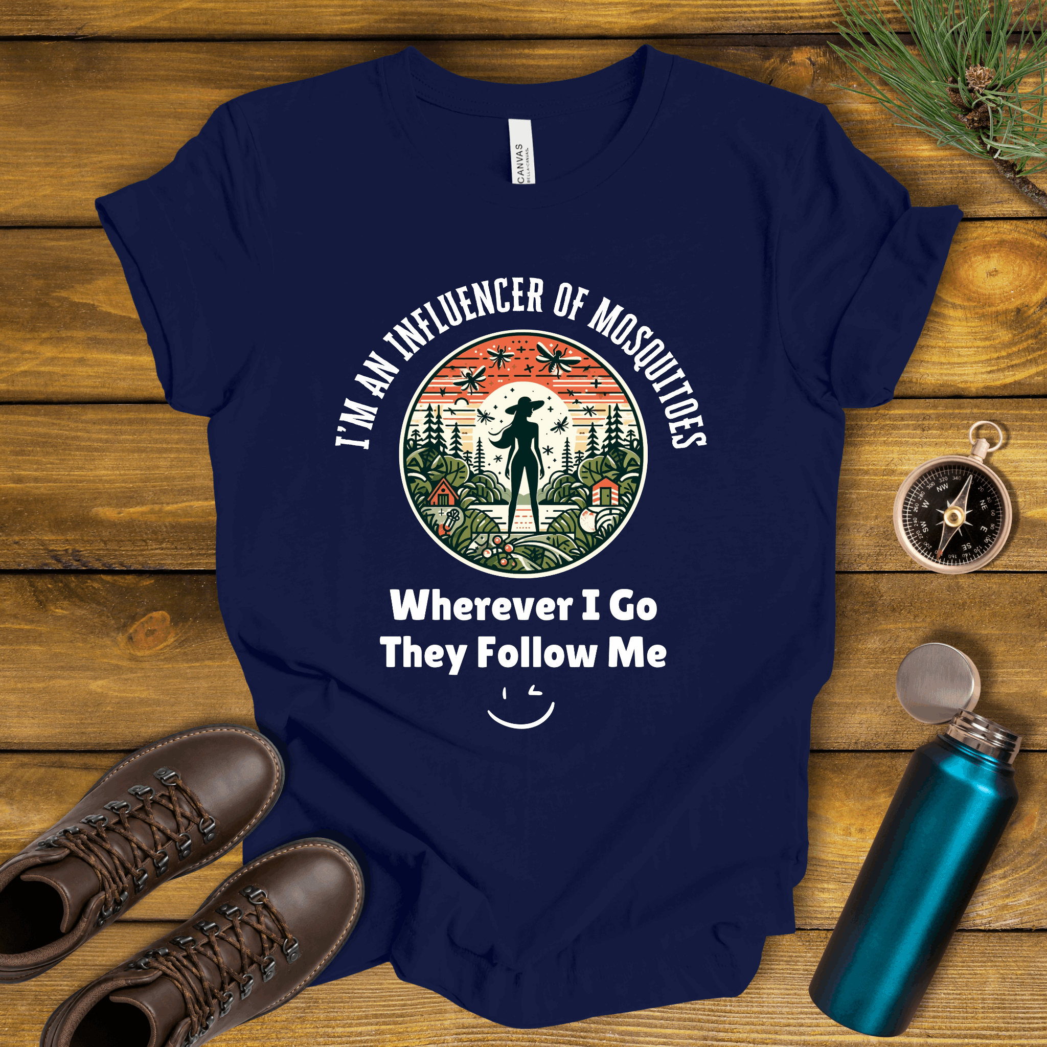 Influencer of Mosquitoes Funny T-Shirt