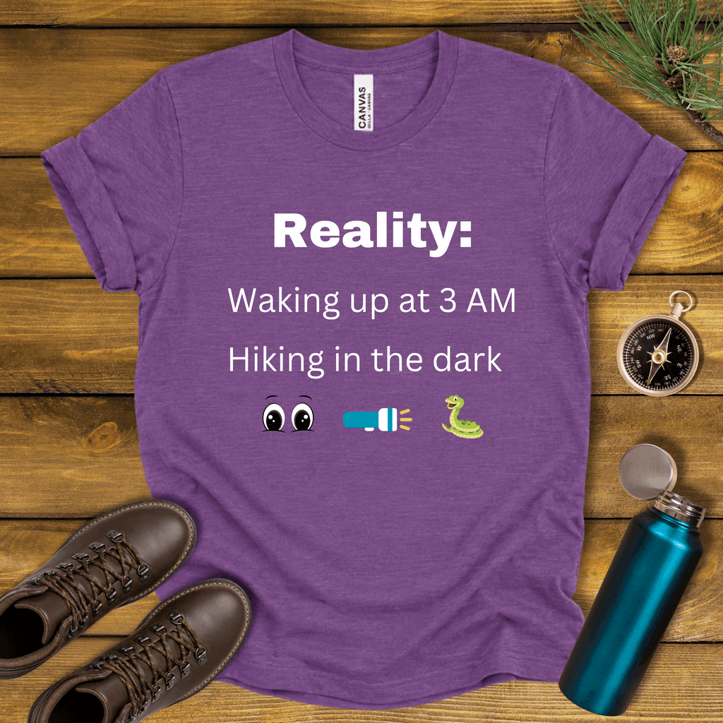 Waking up at 3 AM Hiking T-Shirt