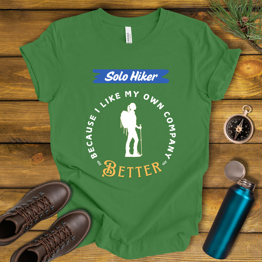 Solo Hiker Camping T‑Shirt