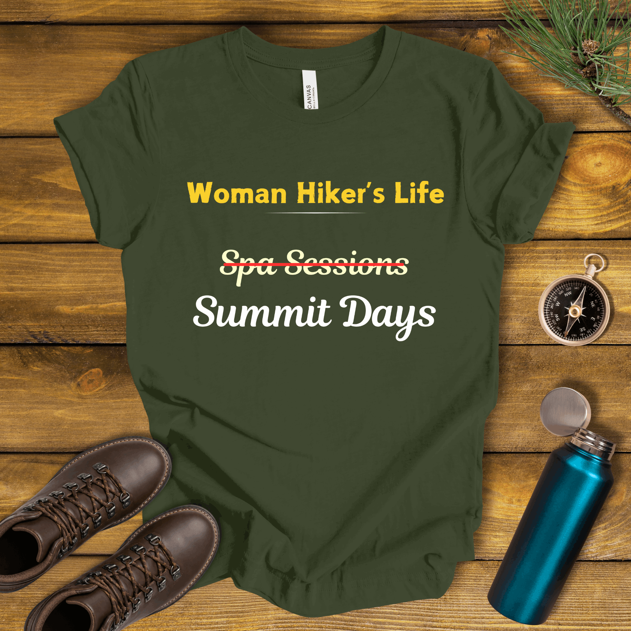 Woman Hiker's Life T-Shirt