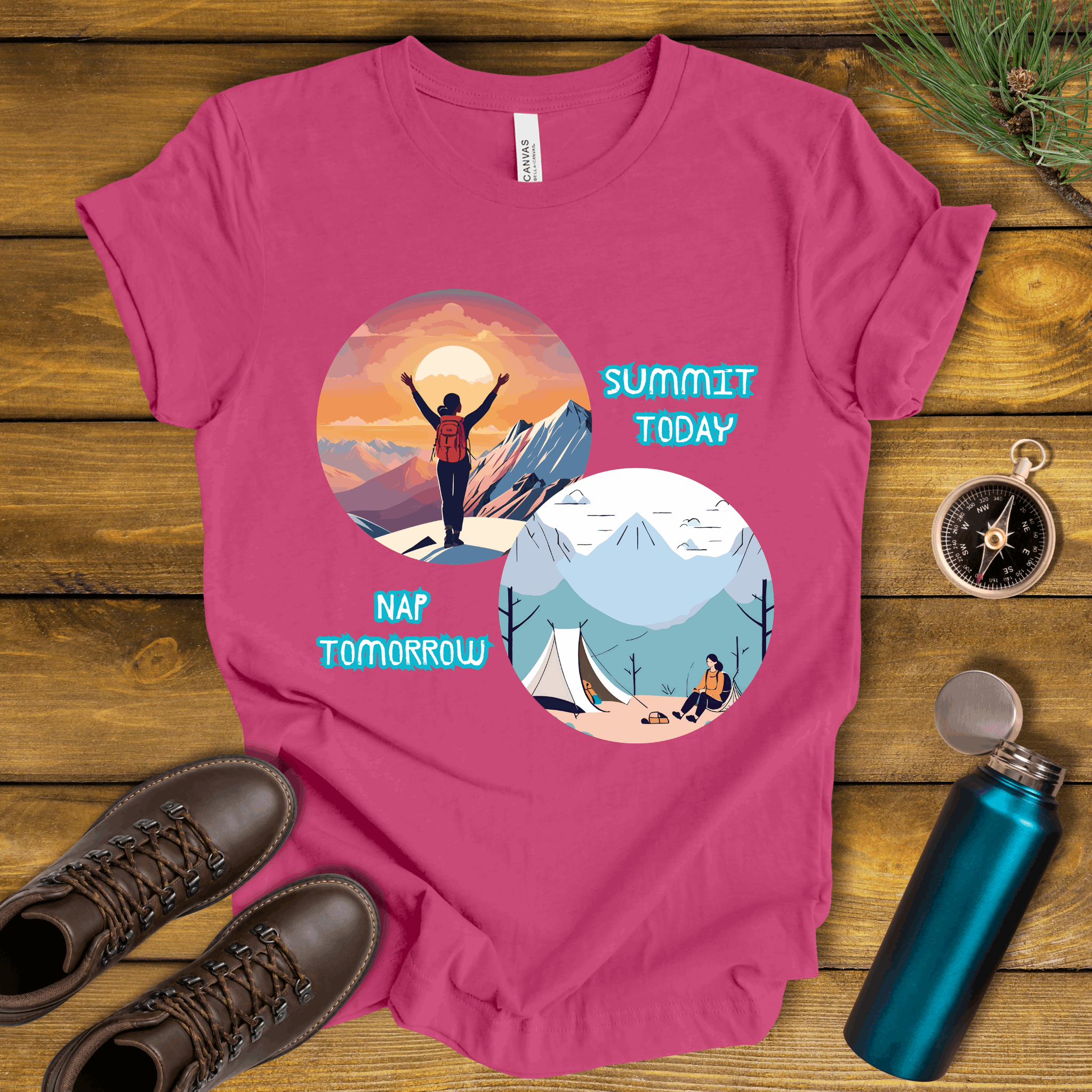 Summit Today, Nap Tomorrow T-Shirt