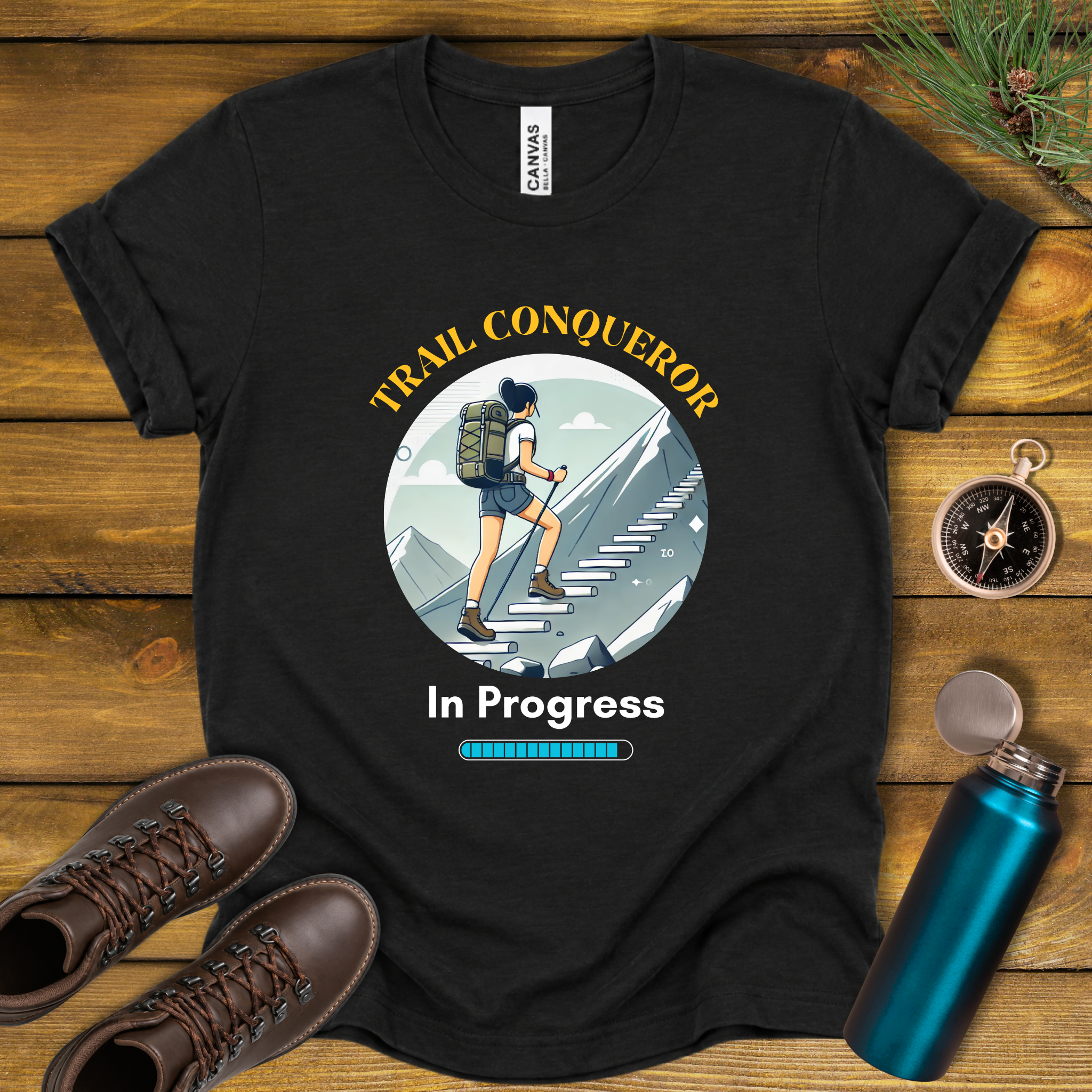Trail Conqueror Women Hiking T-Shirt