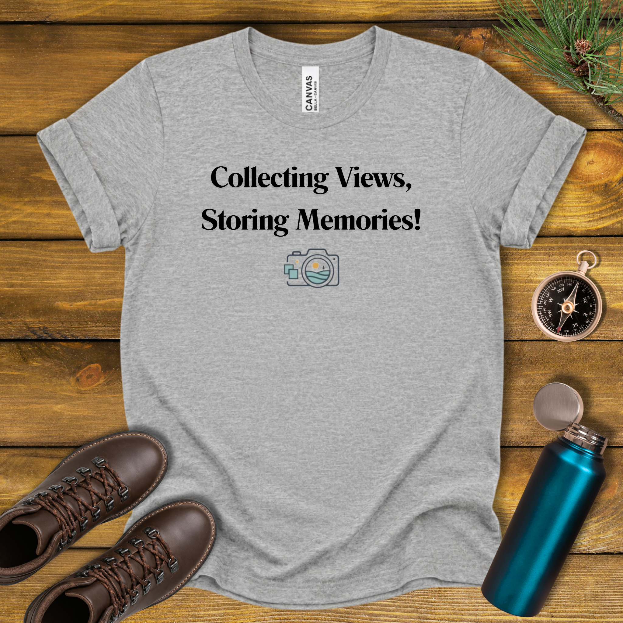 Collecting Views Hiking T‑Shirt