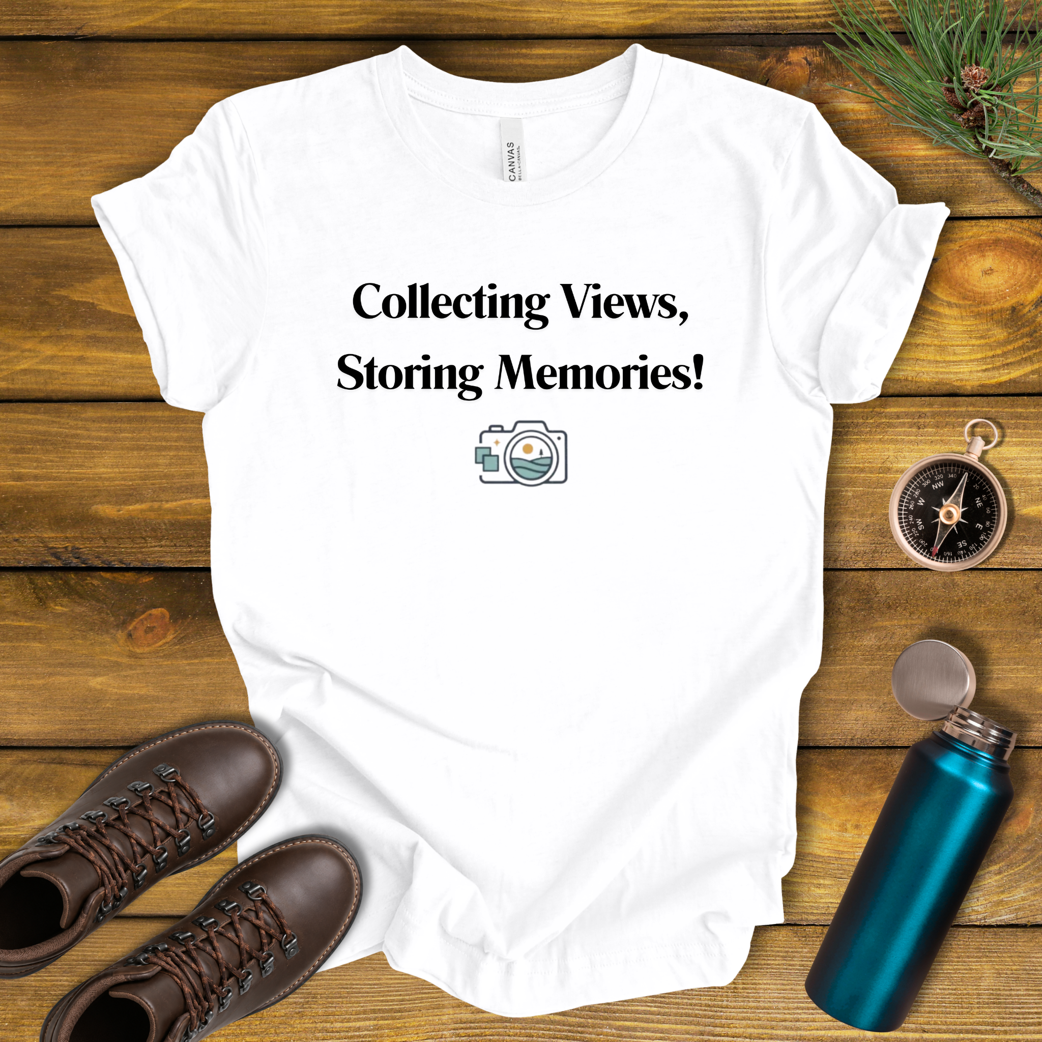 Collecting Views Hiking T‑Shirt