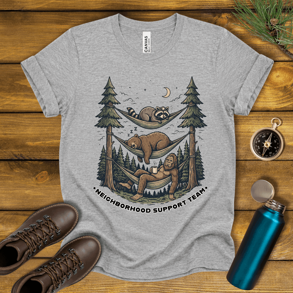 Cute Animal Neighborhood Support T-Shirt