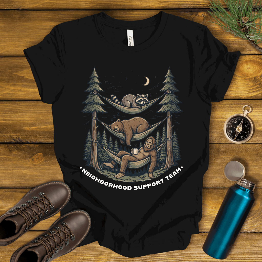 Cute Animal Neighborhood Support T-Shirt