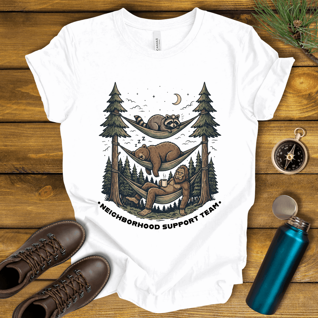 Cute Animal Neighborhood Support T-Shirt