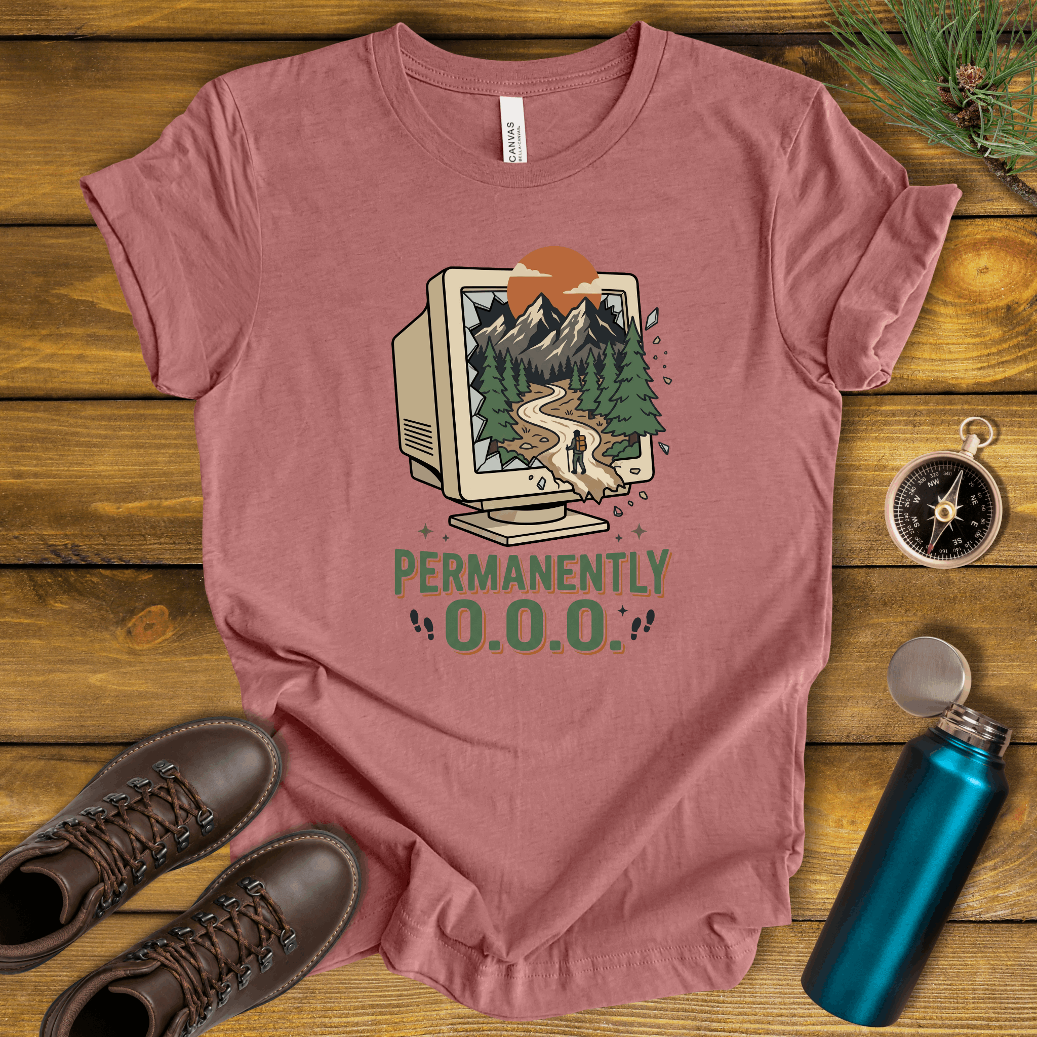 Permanently O.O.O. Hiking T-Shirt