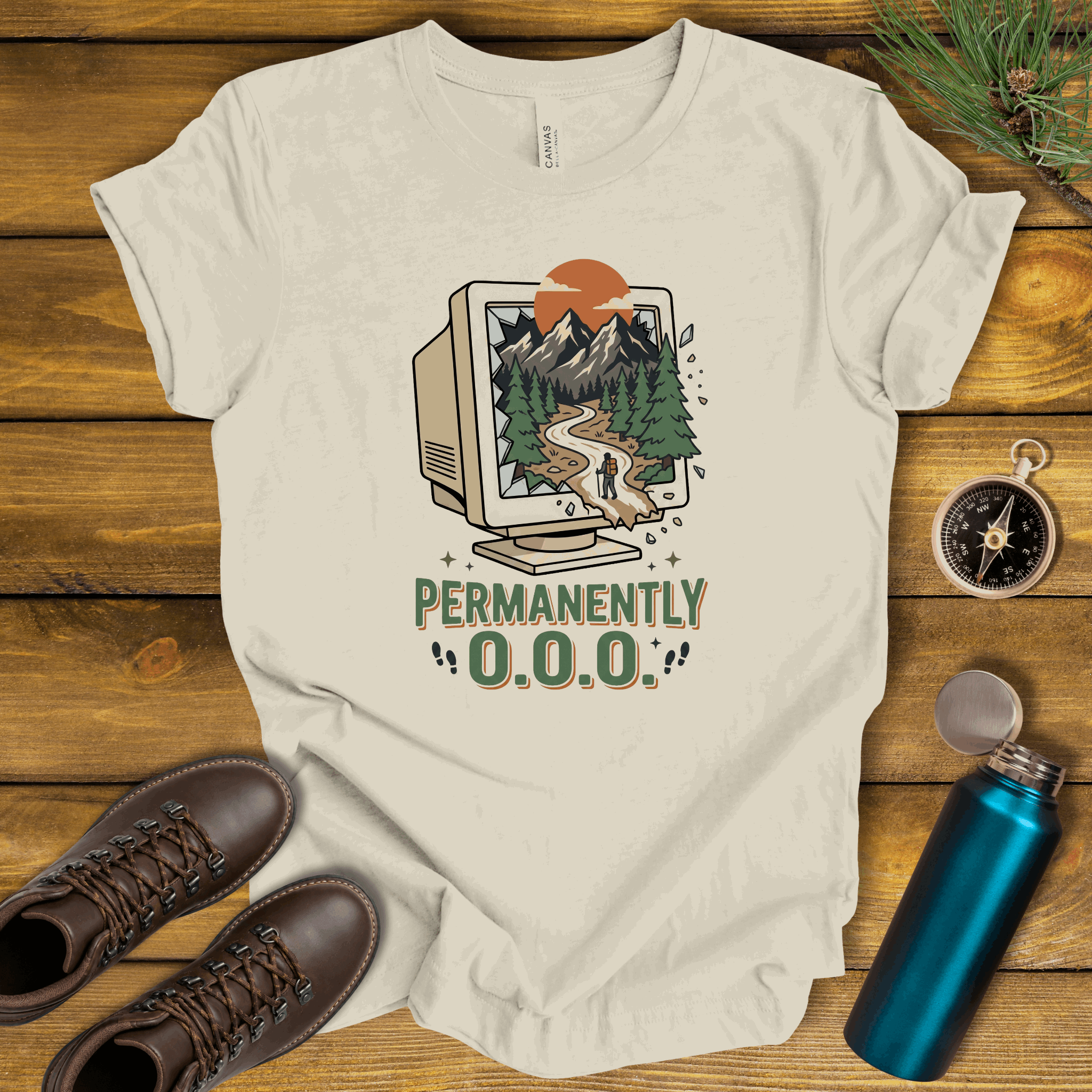 Permanently O.O.O. Hiking T-Shirt