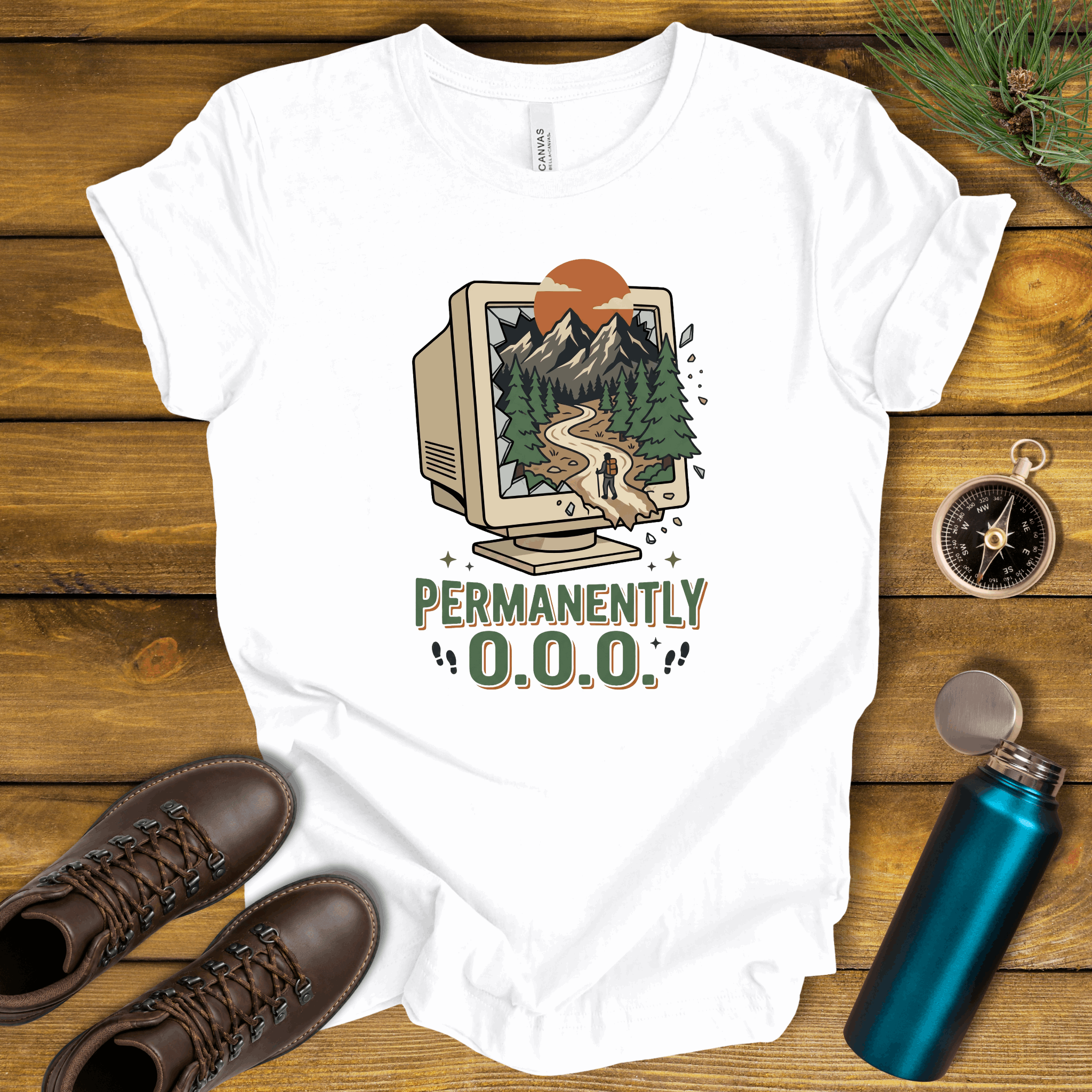 Permanently O.O.O. Hiking T-Shirt